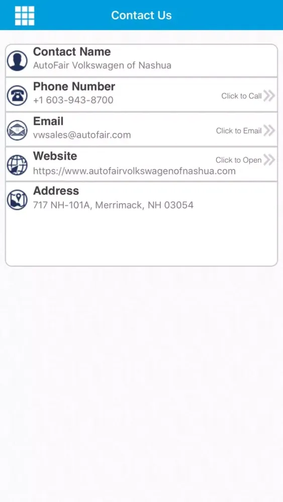 AutoFair Volkswagen Ekran Görüntüleri