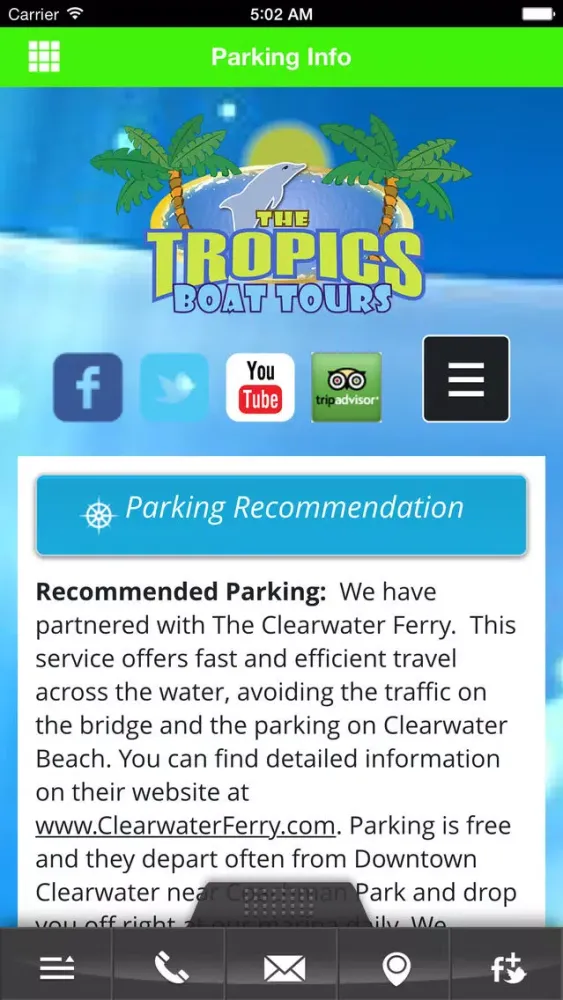The Tropics Boat Tours Ekran Görüntüleri