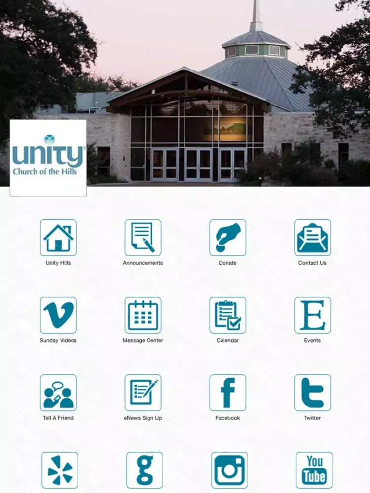 Скриншоты Unity Church of the Hills iPad 