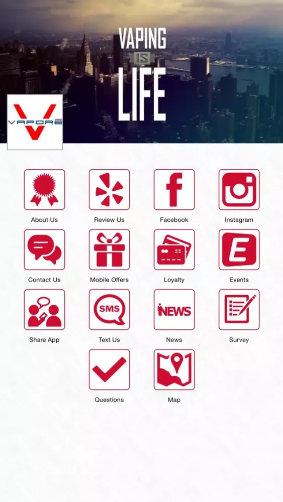 ภาพหน้าจอของ Vaporē