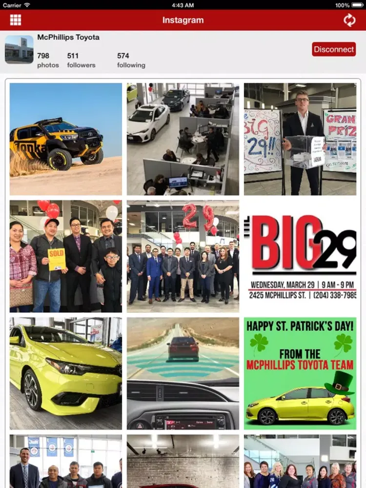 Your Winnipeg Dealership iPad  Screenshots