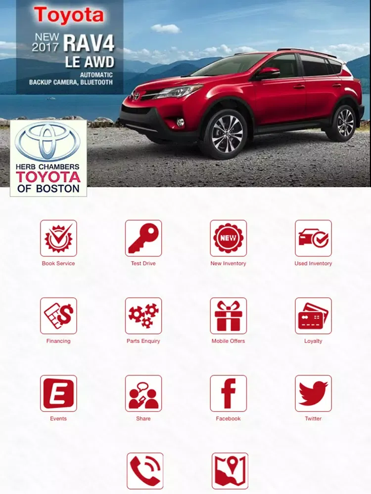 Toyota of Boston iPad  স্ক্রিনশট