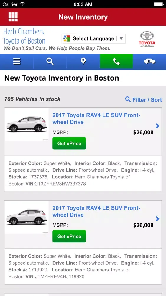 Toyota of Boston স্ক্রিনশট