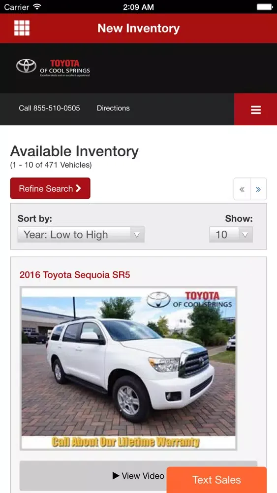 Скриншоты Your Cool Springs Dealership