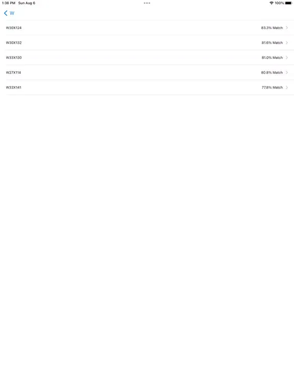 Capturas de tela do Steel Beam Size Finder iPad 