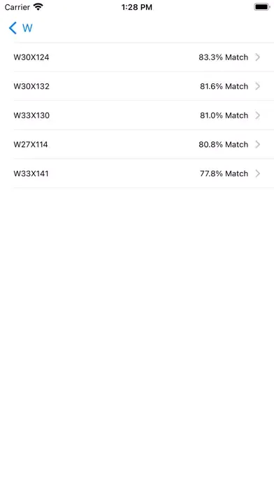 Capturas de tela do Steel Beam Size Finder