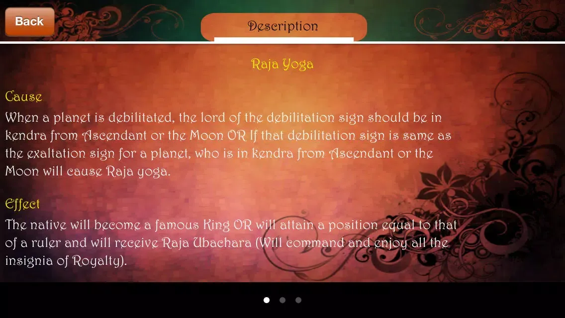 Скриншоты Vedic Astrology Yoga