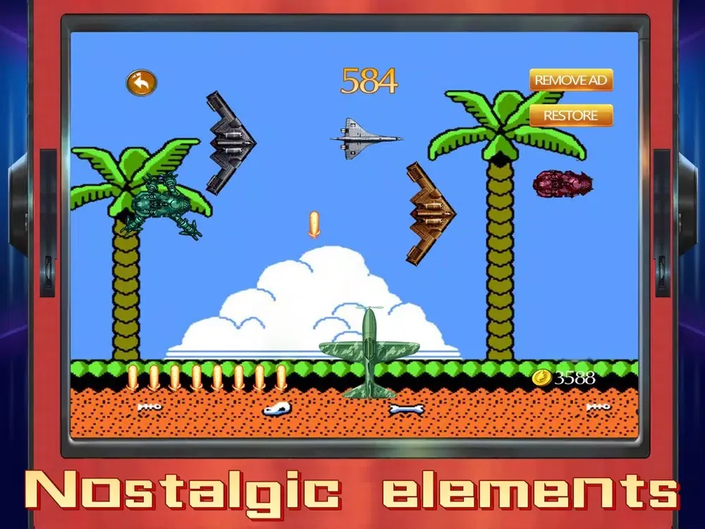 Thunder Plane: firing bullets iPad  स्क्रीनशॉट
