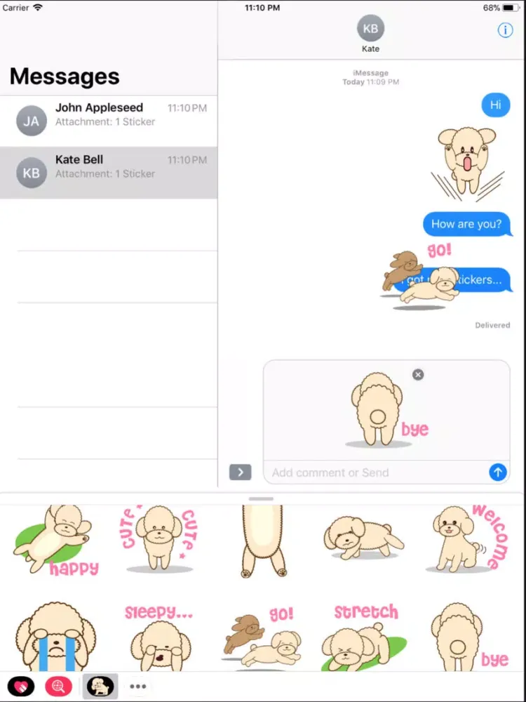تصاویر Apple the poodle iPad 