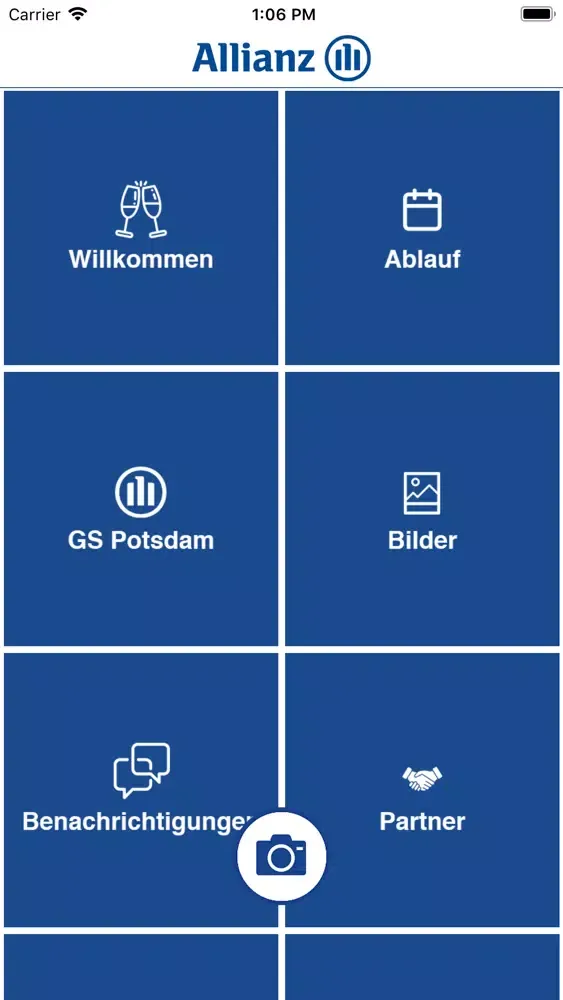 Tangkapan skrin Allianz GS Potsdam