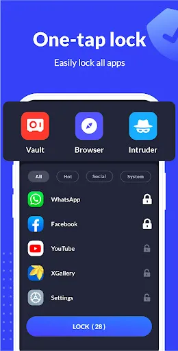 App Lock - Lock Apps, Password应用截图