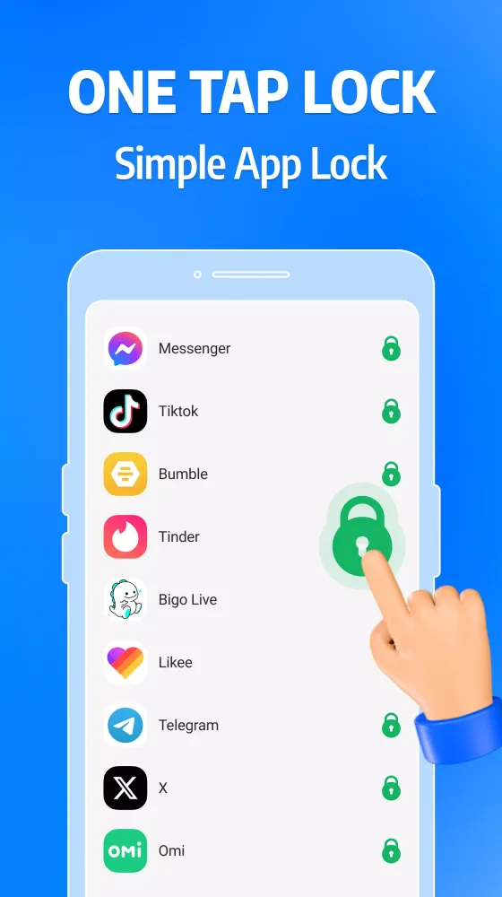 Screenshot di App Lock Master – Lock Apps