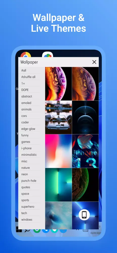 Zrzuty ekranu Win 11 Computer Launcher