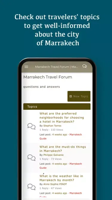 MarrakechGuide Screenshots