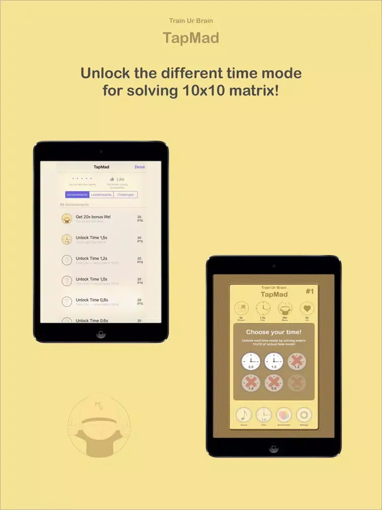 TapMad - 5 minutes nothing to do? Play TapMad and get the golden Design! A funny game for your leisure time! Let's go! iPad  Screenshots