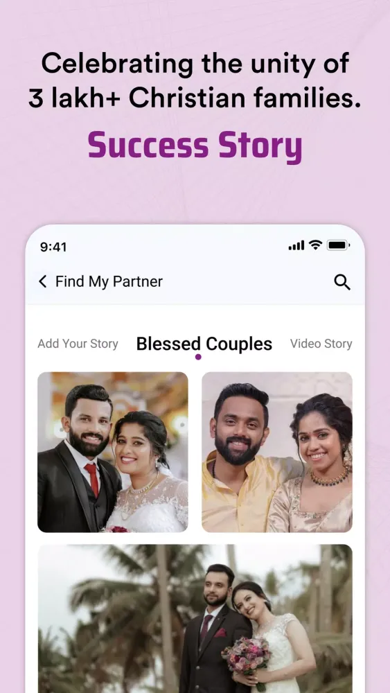 Chavara Christian Matrimony應用截圖