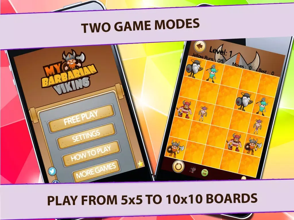 A Vikings Voyage Puzzl-e - Nordic Trolls Super-Card Connect Dots Game iPad  Screenshots