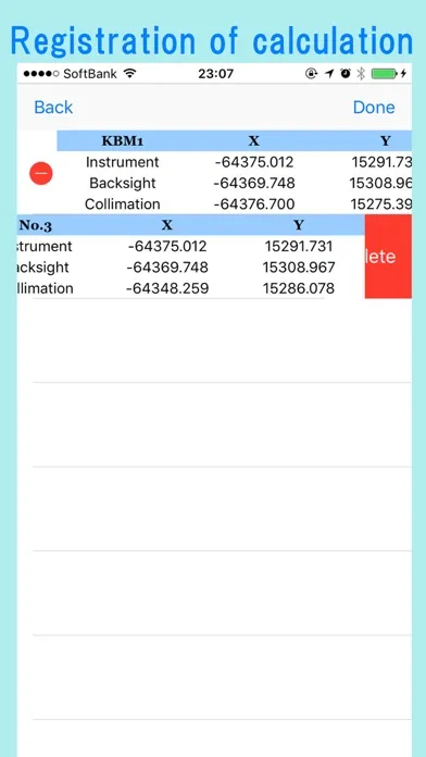 測量 座標計算 Screenshots
