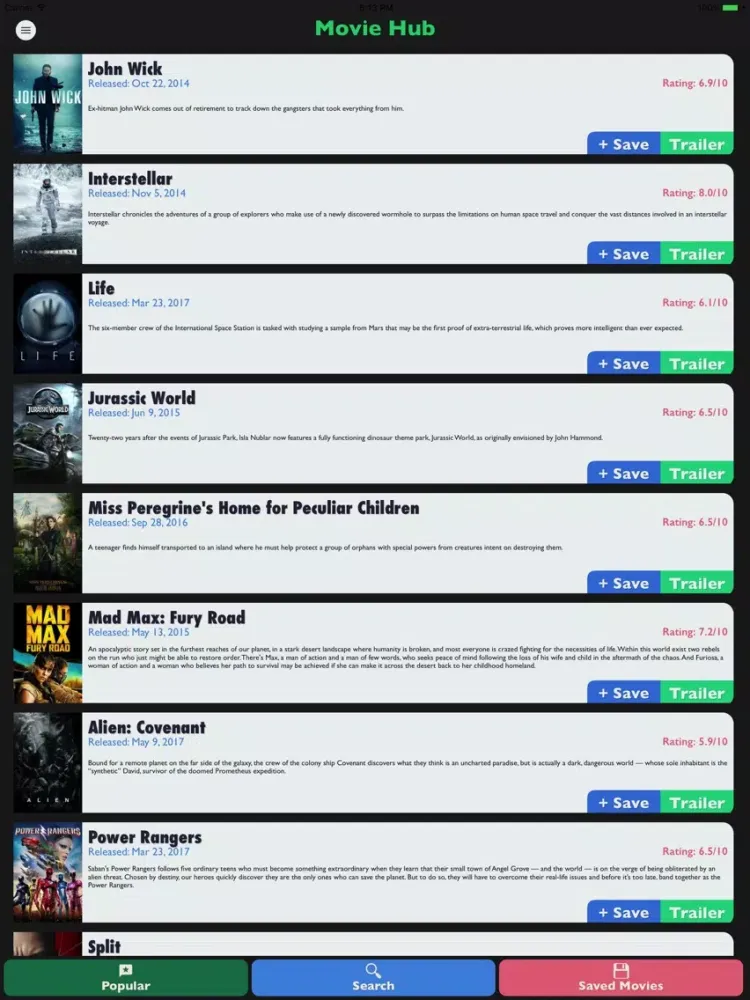 MediaBase iPad 应用截图