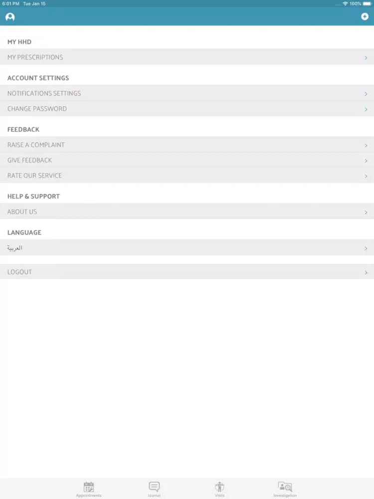Ảnh chụp màn hình của HHD iPad 