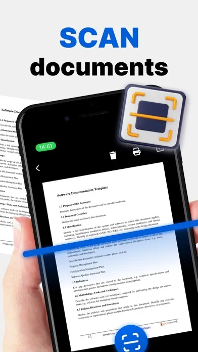 Captures d'écran de PDF Scanner - Documents Scan +