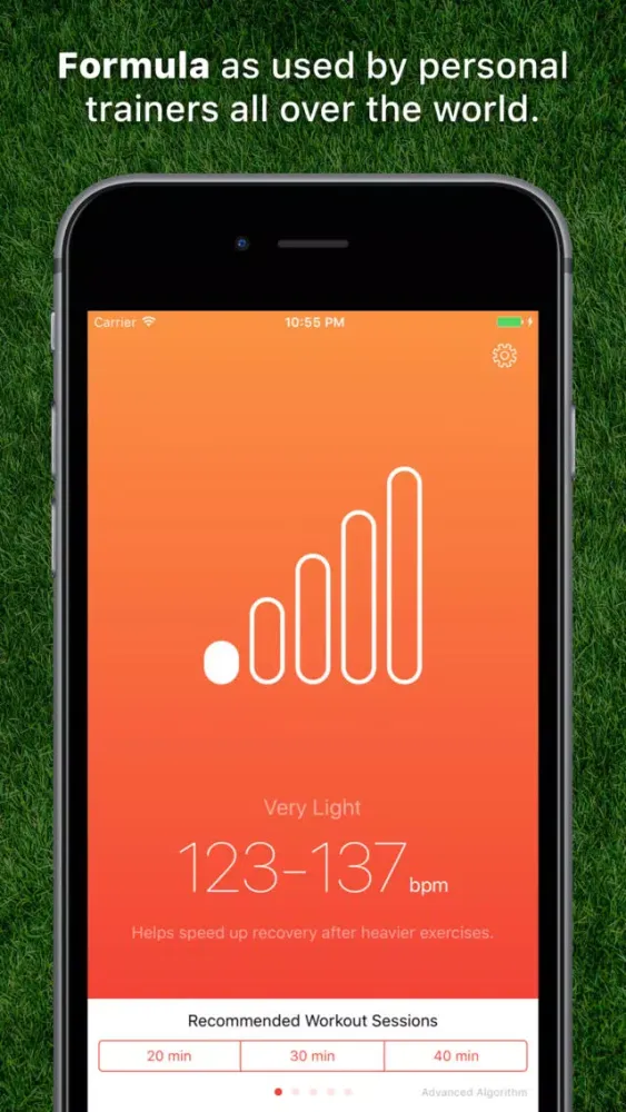 ภาพหน้าจอของ Burn Zone: Fitness HR Zones