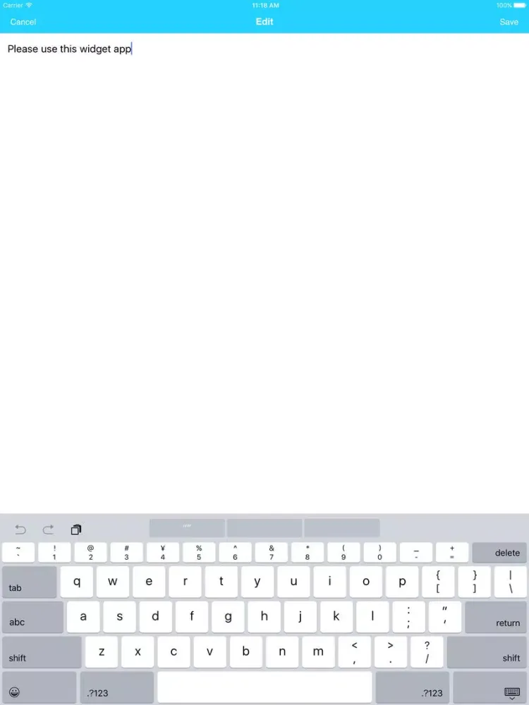 Clip & Paste - Copy and paste easily with widget iPad Screenshots