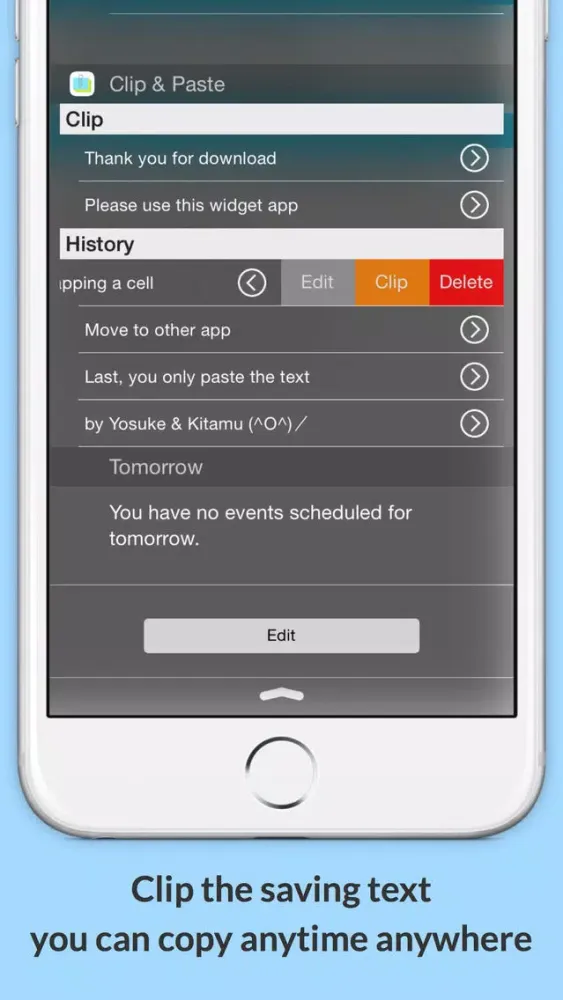 Clip & Paste - Copy and paste easily with widget Screenshots