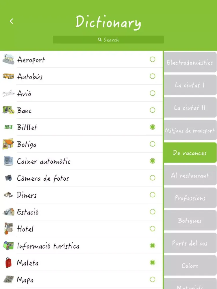 تصاویر Apprendo Català iPad 