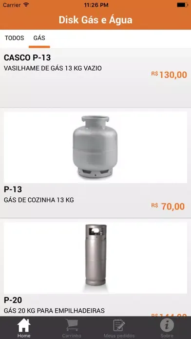 Disk Gás e Água Mineral Jair Levindo Screenshots