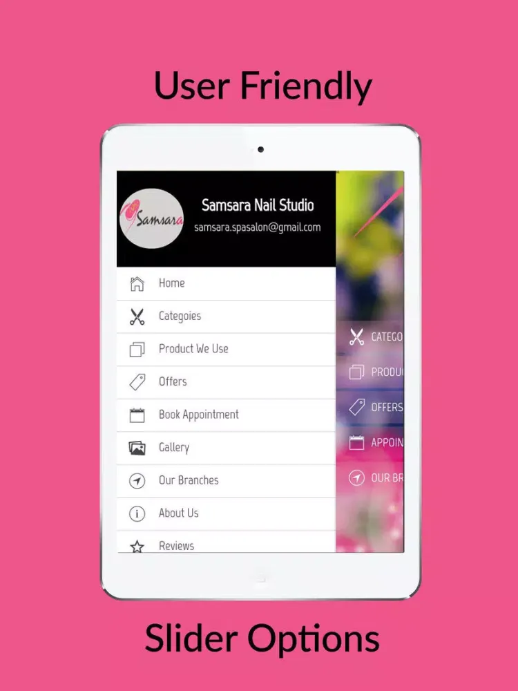 Samsara Nail Studio iPad  Screenshots