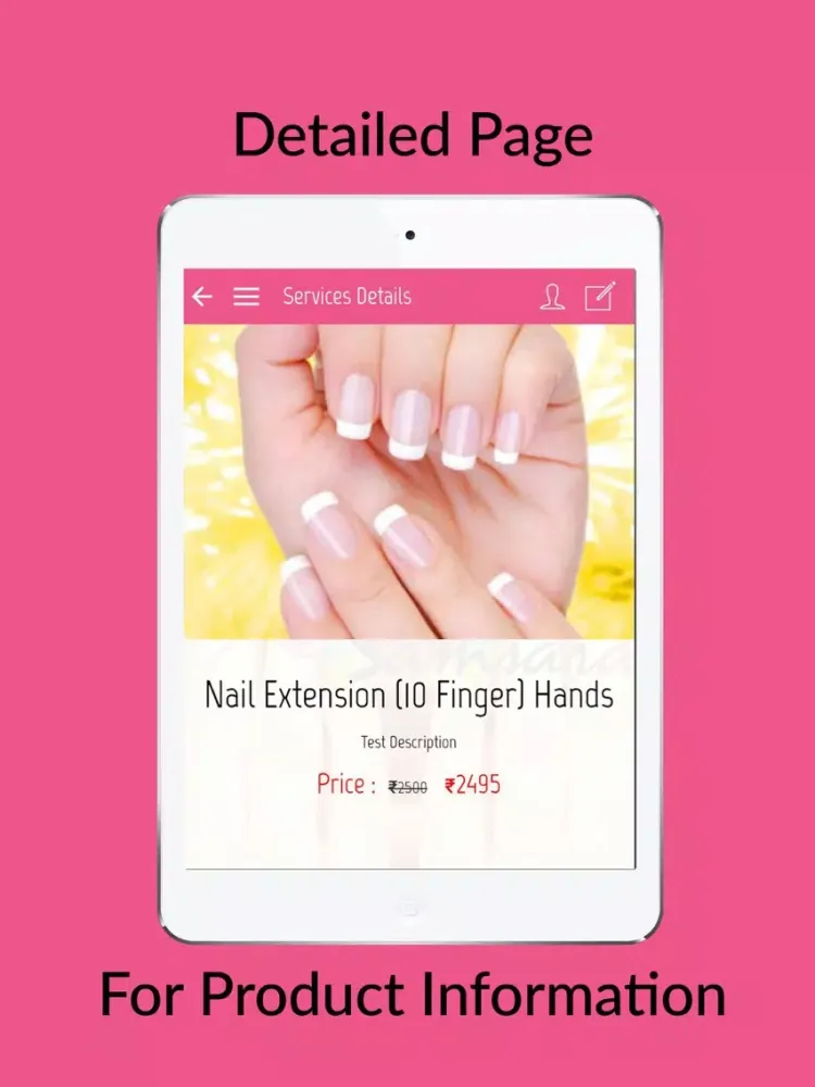 Samsara Nail Studio iPad  Screenshots