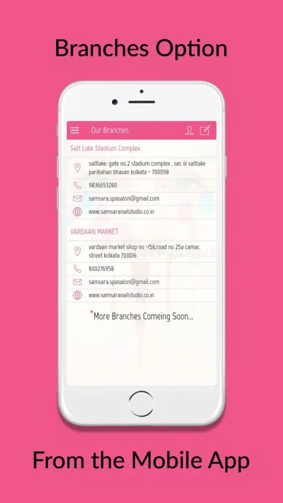 Samsara Nail Studio Screenshots