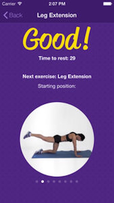 Brazilian Butt – Personal Fitness Trainer App Screenshots