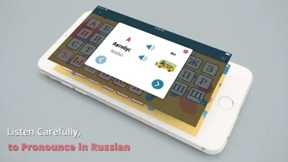 Tangkapan skrin Learn Russian Alphabet Quickly