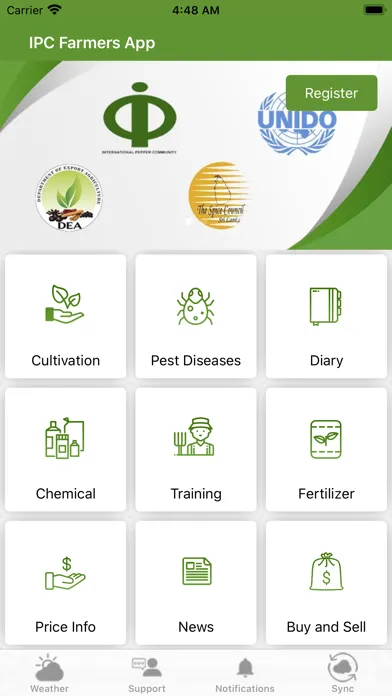Capturas de tela do Sri Lankan Pepper App - IPC