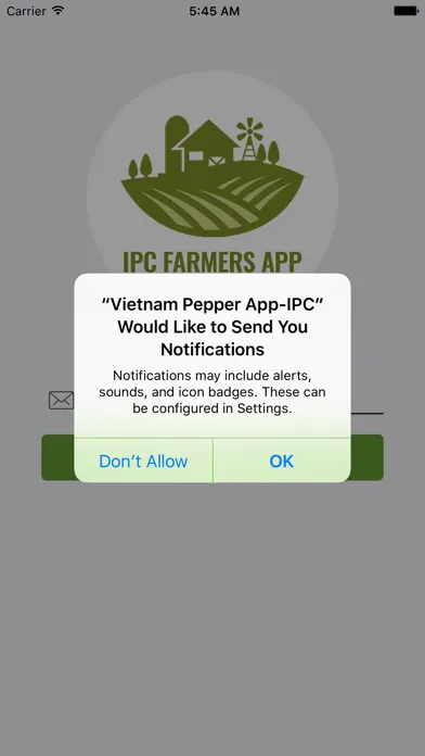 Capturas de tela do VIETNAM PEPPER APP - IPC