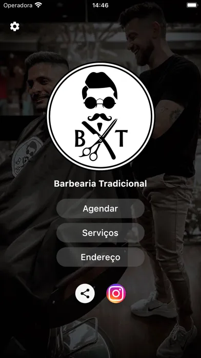 Ảnh chụp màn hình của Barbearia Tradicional