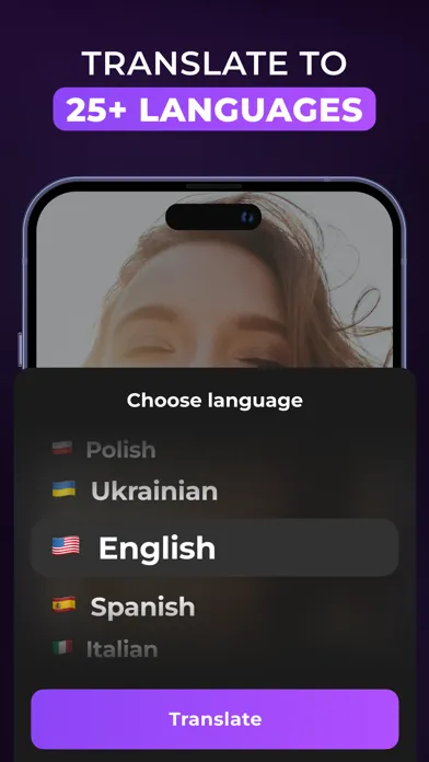 AI Video & Voice Translator應用截圖