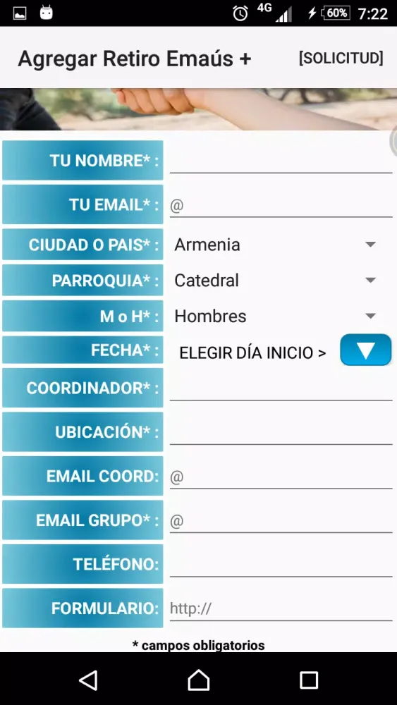 Retiros Emaús Screenshots