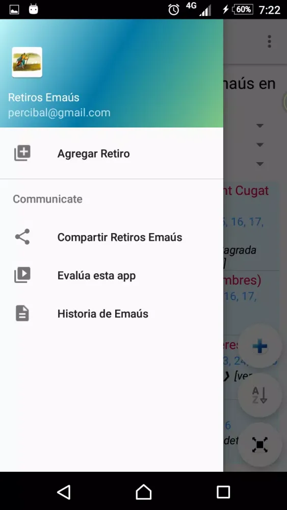 Retiros Emaús Screenshots