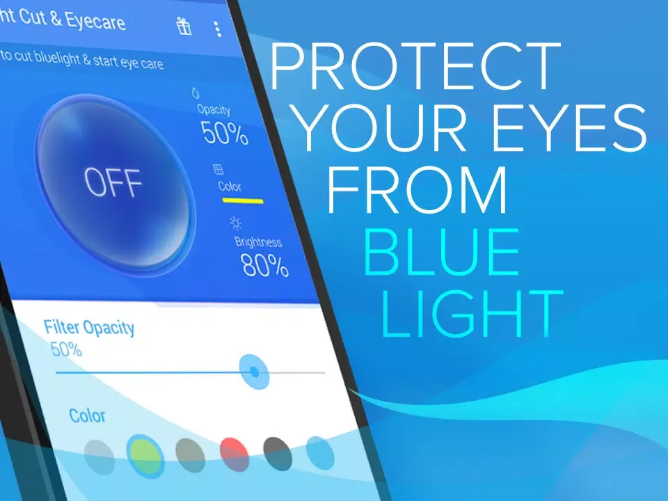 Tangkapan skrin Bluelight Eyecare