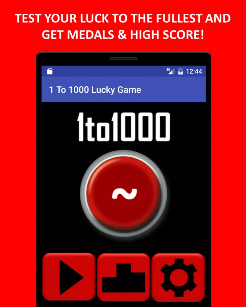 Captures d'écran de 1 To 1000 Game (Lucky Game)