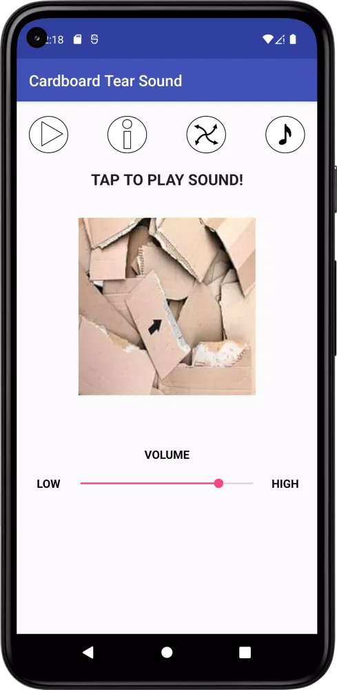Cardboard Tear Sound应用截图