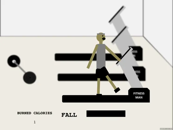 Screenshot di Fitness Man: A Treadmill Game iPad 