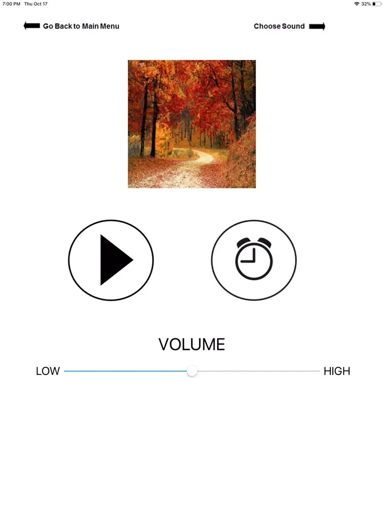 Screenshot di Nature Relaxing Sounds Set iPad 