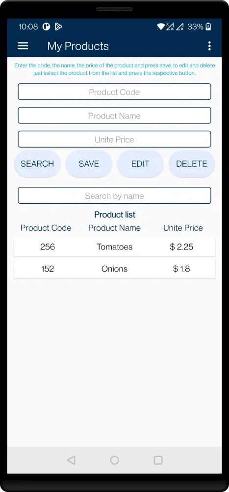Bluetooth Thermal Printer POS Screenshots