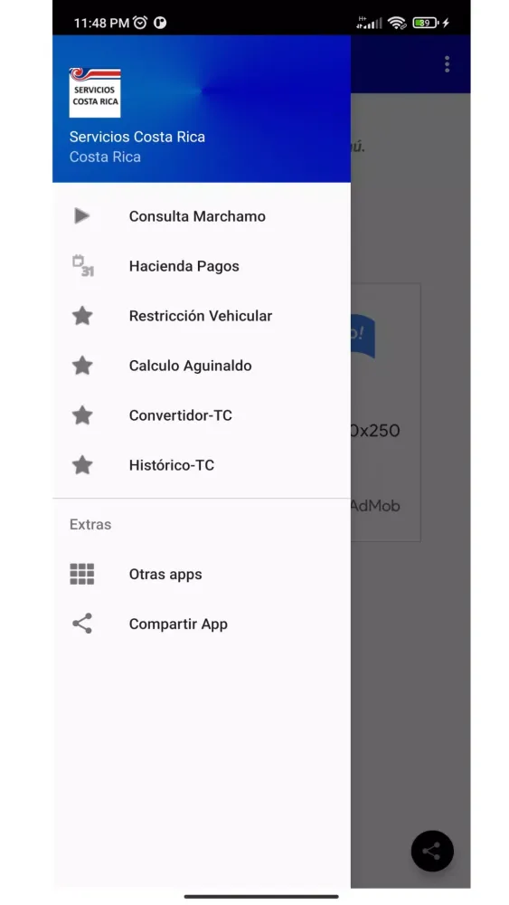 TodoCR Servicios y Consultas Screenshots