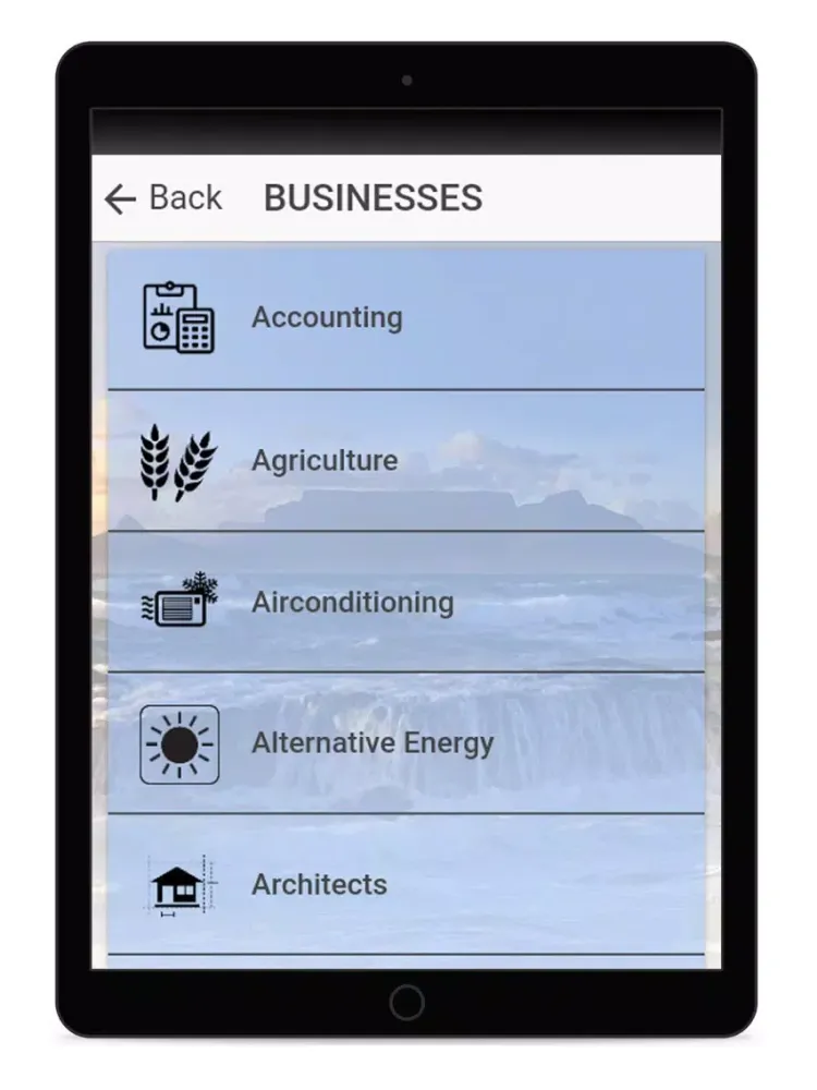 Local is Lekker App iPad 應用截圖