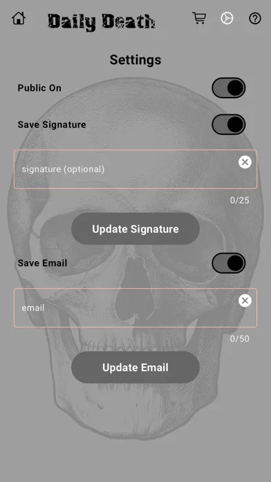 Capturas de pantalla de Daily Death